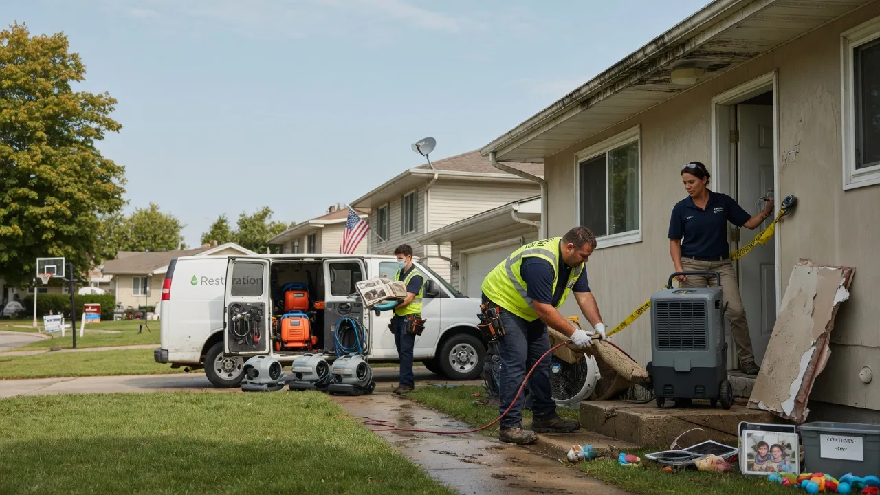 Water Damage Restoration in New London, CT near me